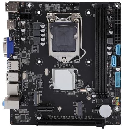 Annadue B85M-A LGA1150 Motherboard, Unterstützung DDR3 32GB, M. 2 NVMe SATA, USB 3.0, Gigabit LAN, ATX Desktop Board für I3/i5/i7 & Xeon E3 CPU der 4. Generation
