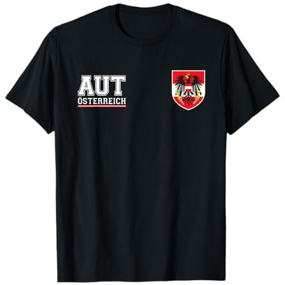 Österreich Fan Shirt, Austria Flag Shirt, AUT Team T-Shirt