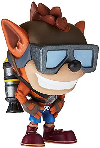 Crash Bandicoot Pop Vinyl Figur: Crash Bandicoot W/Jetpack