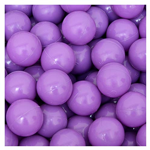 LittleTom Ab Null: 50 Bunte Bälle für Bällebad Baby Spielbälle 5,5cm - Indoor Outdoor Spielzeug für Spielzelt Spieltunnel Bällebad Kinder Plastikbälle Klein - Babyspielzeug Bällchenbad für Babys