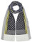 s.Oliver Damen 201.10.102.25.277.2058881 Mode-Schal, Black Placed Print, 1