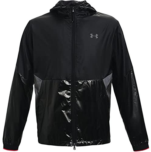 Under Armour Hommes UA hŽritage Post-Recover Coupe-Vent de Train - Noir - XXL