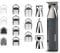 BaByliss Super-X Metal 15 in 1 All-in-One Multi-Trimmer, Cordless Grooming Kit Including Beard Trimmer and Nose Hair Trimmer, Waterproof, Gifts for Men (Silver/Grey)