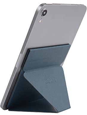 MOFT Snap Tablet Ständer, Einstellbarer Faltbarer Tragbarer iPad-Ständer für den Schreibtisch, kompatibel mit iPad Mini 1 2 3 4 5 6 und 7,9-9,7 Tablets, kompatibel mit Magic Keyboard, Blau