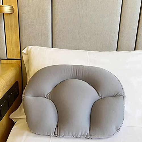 Well Sleep Pillow,Sleep Pillow All-Round Sleep Pillow,3D Well Sleep Pillow,Allround-Schlafkissen,Memory Foam Soft Nackenkissen,Schlafkissen Wolkenkissen zur Schmerzlinderung beim Schlafen (Hellgrau)