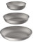TIANDLIFE Camping Geschirr Teller, Titan Camping Teller Pan Outdoor Camping Pfanne Geschirrset Outdoor Ultraleicht Kochgeschirr Freien Wandern Picknick BBQ