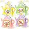 JeVenis Floral Tea Party Favor Bags Lets tea Party Supplies Lets tea Party Favor Boxes Tea Party Party Supplies Tea Party Favors Bags