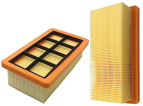 Leikurvo VACUUM_FILTER - Filtro HEPA per Kärcher AD4 Premium, AD2, AD3.200, 2 pezzi di ricambio