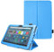 TECHGEAR Funda inteligente diseñada para todos los nuevos Amazon Fire Max de 11 pulgadas (2023 / 13ª generación), funda delgada de piel sintética con soporte inteligente con correa de mano y encendido