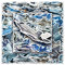 Fighter Stickers 50 PCS Waterproof Cartoon Aircraft Stickers for Laptop Skateboard Computer Water Bottle Car Bike Phone Helmet Luggage,Vinyl Trendy Cool Decals for Teens Kids