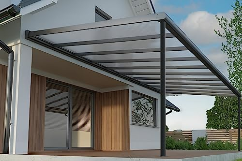 Arilco Terrassenüberdachung | Wintergarten | Neu | 12mm VSG-Glas | 4m x 3,5m