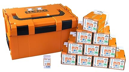 HECO Sortimentskoffer Fassade 1, L-BOXX 238 inkl. Schrauben