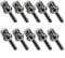 Drill Adapter For Chimney Cleaning Brush,Chimney Power Sweeping Accessories Replacement Drill Adapter (10pcs)