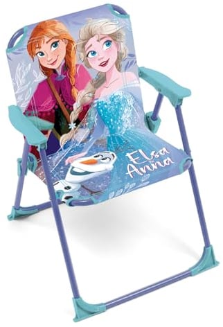 ARDITEX WD16131 Klappstuhl mit Armlehnen, 38 x 32 x 53 cm, Disney-Frozen