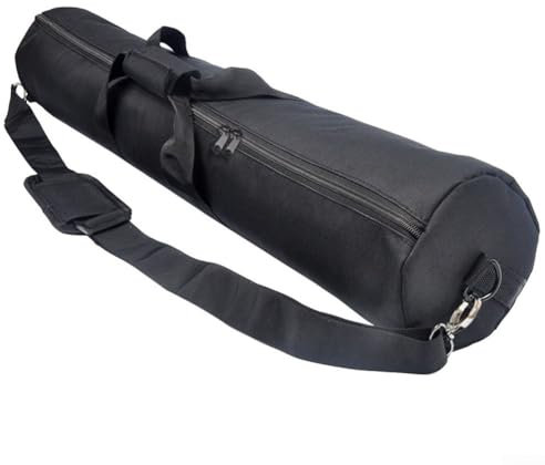 80-120cm Stativtasche Stativ Transporttasche mit Nylon Schultergurt und Griff Lichtständer Tragetasche Reisetasche Aufbewahrung für Mikrofon Fotografie Halter, Wie abgebildet, 110 cm, Kompakt