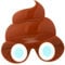 WOFASHPURET Kreative Poop Brille Neuheits Sonnenbrille Verrückte Sonnenbrille Party Brille Hawaiianische Sonnenbrille Lustige Sonnenbrille Damen Erwachsene Sonnenbrille 90Er Jahre