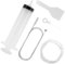 5pcs Fridge Drain Hole Cleaning Tool,Reusable Refrigerator Drain Dredging Tool Kit,Fridge Cleaning Syringe Kit,Refrigerator Scrub Brush for Refrigerator Clean,Kitchen Drain Hole Remover,Sink Unclogger