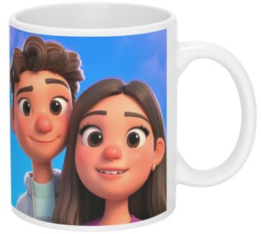 CALCA Taza Personalizada con Foto, Tazas personalizadas, Regalo personalizado, Regalo para Cumpleaños