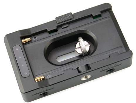 GMBYLBY Base Carga Estación Carga Batería Cámara Multifuncional para F970 F750 F550 Baterías Adaptador Alimentación Placa