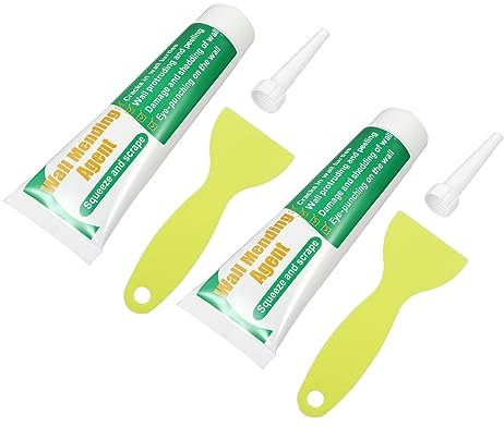 DIYEAH 2sätze Ausbesserungssalbe Wandreparaturcreme Home Wandausbesserungssalbe Wandausbesserungscreme Selbstklebende Wand Reparatur Paste