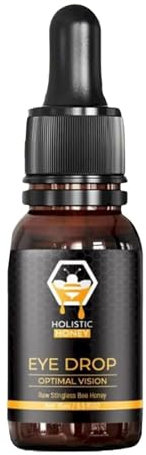 Honig Augentropfen gegen trockene Augen und gereizte Augen Befeuchtung, Linderung und Pflege Wild Stingless Bee Honey Augentropfen mit Hyaluronsäure Pflege für gerötete, gereizte und trockene Augen