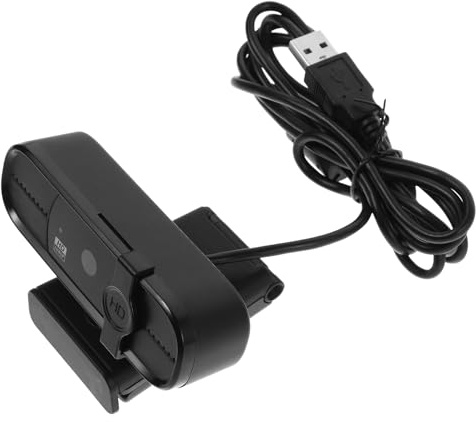 MAJORMENCH USB Webcam Camera for PC 1080p HD Pro Webcam with Built-in Microphone User-friendly Design and Plastic Material for Video Conferencing and Online Education Streaming