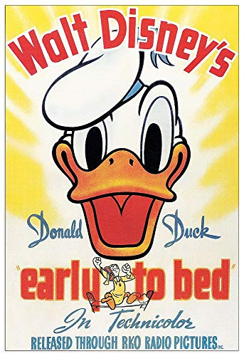 Artopweb TW18618 Disney - Donald Duck Dekorative Paneele, Multifarbiert,21x31 Cm
