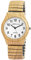 Adrina Damen - Armbanduhr Edelstahl Zugarmband Analog Quarz 1700045 (Beige)