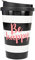 Depesche 2180.003 To-Go Becher aus Kunststoff mit Spruch, 350 ml, wiederverwendbar, Be Happy