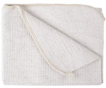 MOLLY MALOU 100% Cotton Professional Quality Heavy Duty Plain Oven Cloth Kitchen Cloth Heat Resistant Cloth Caterers Care Accessories (48cm x 76cm) 19x30