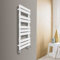 Warmehaus Scaldasalviette riscaldato a pannello piatto scaletta Rad 1000 x 450 mm bagno riscaldamento centralizzato scaldasalviette bianco