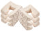 Master Massage Lot de 6 housses de coussin pour table de massage, blanc