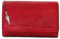 Old River Kellnerbörse Portemonnaie Geldbörse rot Leder 15x4x10cm OPD421R Leder Portemonnaie