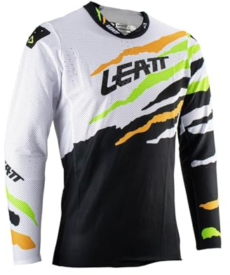 Leatt MX Jersey Moto 5.5 V23 Weiß Gr. S
