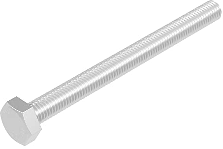 SECCARO Sechskantschraube M6 x 70 mm, Edelstahl V2A VA A2, DIN 933 / ISO 4017, Außensechskant, 20 Stück