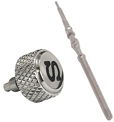 LICHIFIT Edelstahl Uhrenkrone mit Uhrenstiel für NH35 NH36 4R35 4R36 7S26 Uhr Modifikation Teil