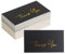 Gold Mini Dankeskarten für kleine Unternehmen – 100 Stück – flache Karte ohne Faltung, 5,1 x 8,9 cm, Dankeskarten für Ihre Bestellung, Dankeskarten für Ihre Unterstützung, für Hochzeit, professionell,