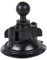 Suction Cup Base Mount with 25mm/1 Ball,Compatible with RAM Mounts and Other B Size Double Ball Socket Arm