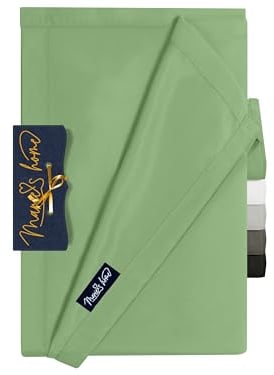 Marie´s Home Laken - Betttuch - Decke - Haushaltstuch Velvety Soft 1614.2354, 150 x 250 cm, Salbei