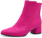 MARCO TOZZI Damen Stiefeletten mit Absatz Elegant mit Reißverschluss, Rosa (Pink), 39 EU