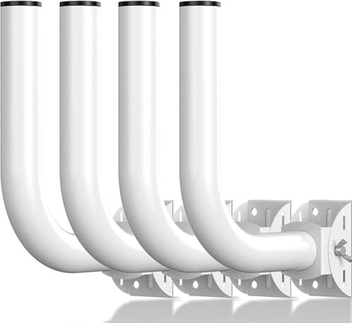 UeeVii Universal Wireless Bridge Bracket Mount, Pole and Wall-Mounted Mount for Outdoor Point to Point AP Access Point Client Bridge CPE,4-Pack