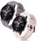 Xisair 2 Bracelets en Silicone Compatibles avec Honor Watch GS 3 Sport Bracelet Honor Watch GS 4 / Honor Watch GS 3i / Honor Watch GS Pro Bracelet Confortable et Respirant pour Hommes et Femmes