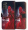 DeinDesign Klapphülle kompatibel mit Samsung Galaxy A13 4G Handyhülle aus Kunst Leder schwarz Flip Case Waffe Soldat Star Wars