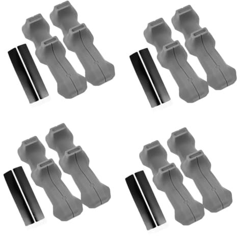 HOMSFOU 4paia Impugnature Di Gioco Ergonomiche Silicone Antiscivolo Per Tablet Maniglie Riutilizzabili Per Controllo Preciso e Comfort Estremo Durante Gioco