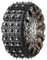 ZHSDMB Schneeketten für VW Taro Teramont Atlas Transporter T5 T6, Auto Reifen Ketten, 1 Minuten Schneeketten Schnellmontage, Verstellbare, Notfall Schneereifenketten Robust Langlebig,B-6PCS
