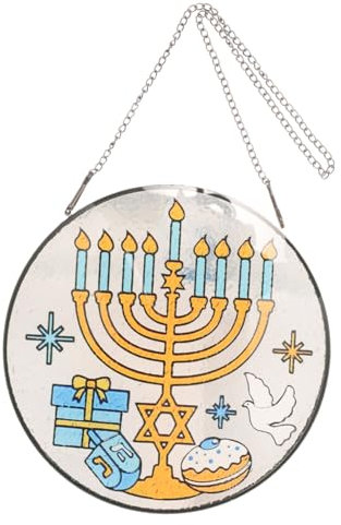 SUPVOX Bellissimo Ciondolo in Acrilico Decorazioni Per Hanukkah Per La Casa Decorazioni Da Appendere Alle Finestre