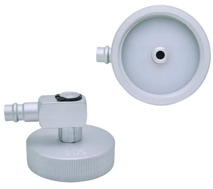 AXILYZE Adaptator für Bremsflüssigkeitsbehälter mit Euro-Spitze, Aluminiumlegierung-Bremsenentlüfter-Adapter, kompatibel für Ford, für Au di und für Peugeot-Serien-Fahrzeugmodelle