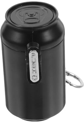 BUGUUYO Travel Cigarette Ashtray with Lid Portable Pocket Ashtray with Leakproof Seal Large Capacity Ash Bin for Outdoor Travel Home Office and Car Use 1 pcs
