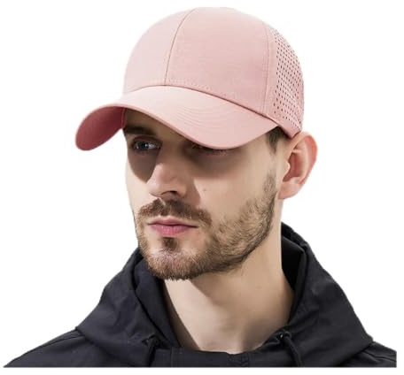 Casquette de baseball homme / femme été sport maille UPF 50+ résistant à l'eau casquette réglable casquette course loisirs casquettes 55-60 cm