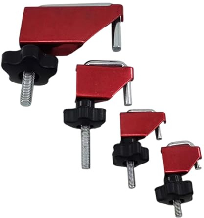 Fuels Line Hose Clamp Set 4 Size with Alloy U Bolt Design Suitable for Brake Fluid Hoses Vehicle Maintenance Heavy Duty Fuels Line Clamps